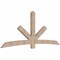 Ekena Millwork Alberta Smooth Timber Gable Bracket, Douglas Fir, 108"W x 45"H x 3 1/2"D x 5 1/2"F, 10/12 Pitch GBW108X45X0406ALB00SDF - alternate 4